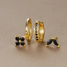 3-piece Crystal Drop Earring Set