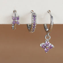 3-piece Crystal Drop Earring Set
