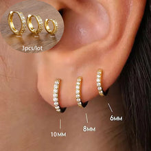3 Piece Round & Star Drop Earring Set