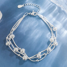 925 Sterling Silver Adjustable Bangle Bracelet