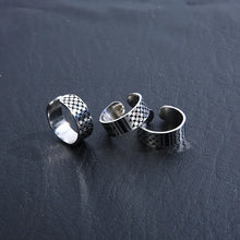 Keffiyeh Pattern Ring