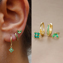 3-piece Crystal Drop Earring Set
