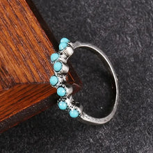 Vintage Turquoise Bead Ring