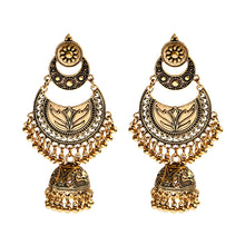 Ethnic Retro Geometric Turkish Jhumka Earring