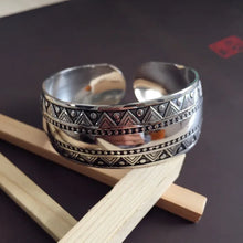 Asian Ethnic Open Cuff Bracelet
