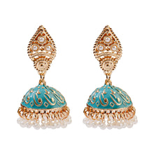 Ethnic Retro Geometric Turkish Jhumka Earring