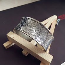 Asian Ethnic Open Cuff Bracelet
