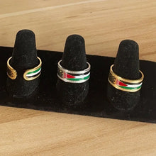 Keffiyeh Pattern Ring