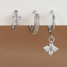 3-piece Crystal Drop Earring Set