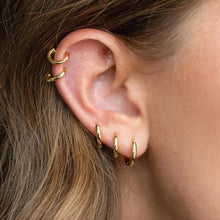 2-piece Essential Huggie Hoop Earrings