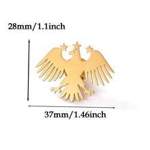 Eagle Stars Brooches