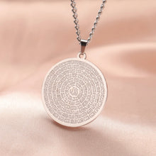 99 Names of Allah Pendant Necklace