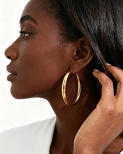 Aura Circle Hoop Earrings