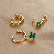 3-piece Crystal Drop Earring Set
