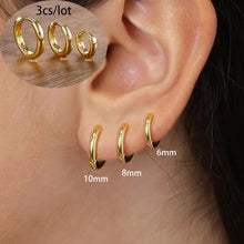 3 Piece Round & Star Drop Earring Set