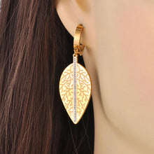 Nature Leaf Drop Earrings