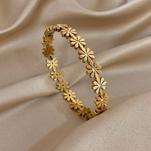 Floral Cuff Bracelet