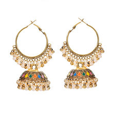 Ethnic Retro Geometric Turkish Jhumka Earring