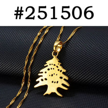 Pendants Necklaces Lebanese Cedar Tree