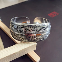 Asian Ethnic Open Cuff Bracelet
