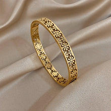 Floral Cuff Bracelet