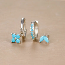 3-piece Crystal Drop Earring Set