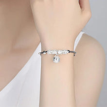 925 Sterling Silver Adjustable Bangle Bracelet
