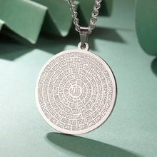 99 Names of Allah Pendant Necklace