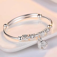 925 Sterling Silver Adjustable Bangle Bracelet