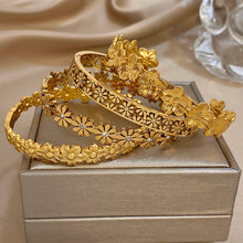 Floral Cuff Bracelet