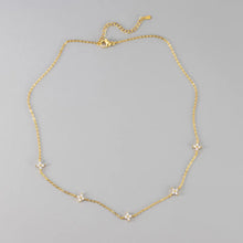 Golden Clover Necklace