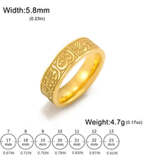 Antal Alhayat Arabic Calligraphy Ring