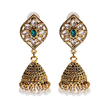 Ethnic Retro Geometric Turkish Jhumka Earring