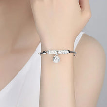 925 Sterling Silver Adjustable Bangle Bracelet