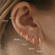 1Pair&nbsp;Minimal Huggie Hoop Earrings