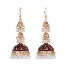 Ethnic Retro Geometric Turkish Jhumka Earring