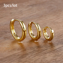 3 Piece Round & Star Drop Earring Set