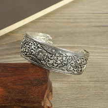 Asian Ethnic Open Cuff Bracelet