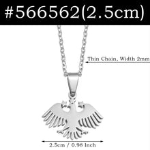 Syrian Flag Eagle Pendant Necklace