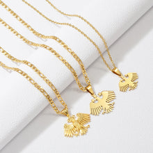 Syrian Flag Eagle Pendant Necklace