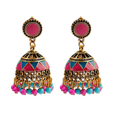 Ethnic Retro Geometric Turkish Jhumka Earring