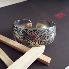 Asian Ethnic Open Cuff Bracelet